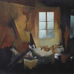 huile sur toile 195 x 130